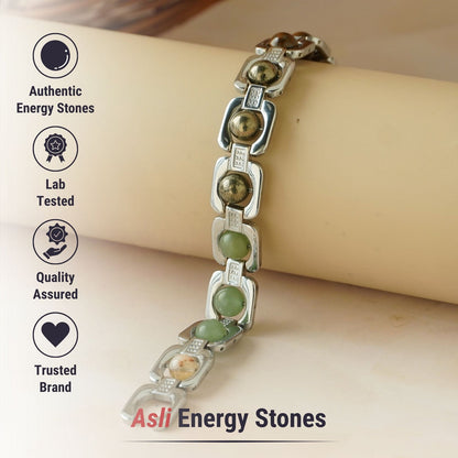 Rinmukteshwar Siddh Metal Dhan Yog™ Bracelet – Matte Black