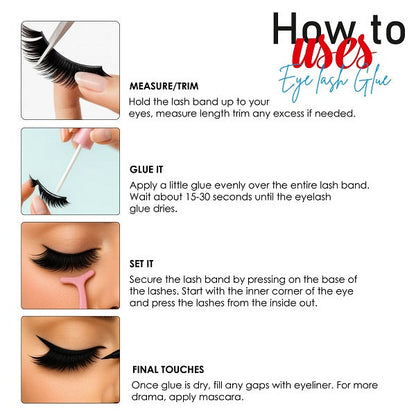 Eyelash Adhesive Clear Tone