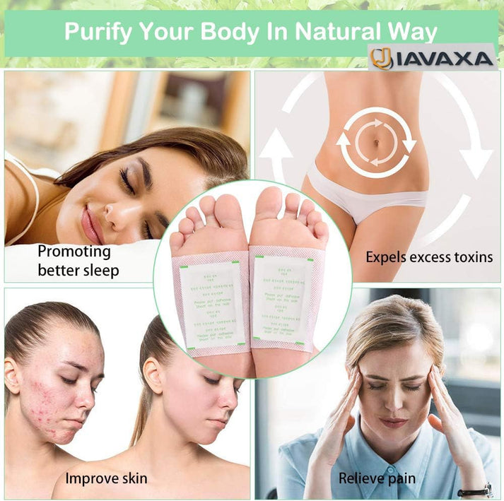 Inuzocare Natural Detox Foot Patches (Buy 5 Get 5 Free) Pack of 10