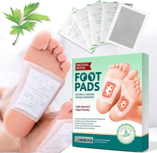 Inuzocare Natural Detox Foot Patches (Buy 5 Get 5 Free) Pack of 10