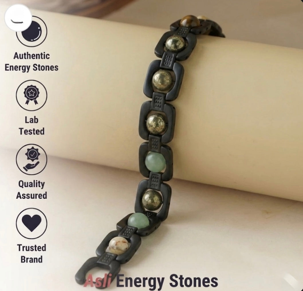 Rinmukteshwar Siddh Metal Dhan Yog™ Bracelet – Gold Plated