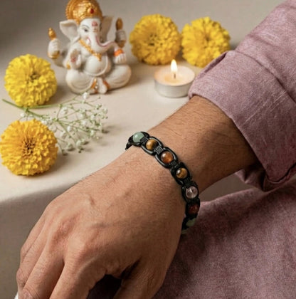 Rinmukteshwar Siddh Metal Dhan Yog™ Bracelet – Gold Plated