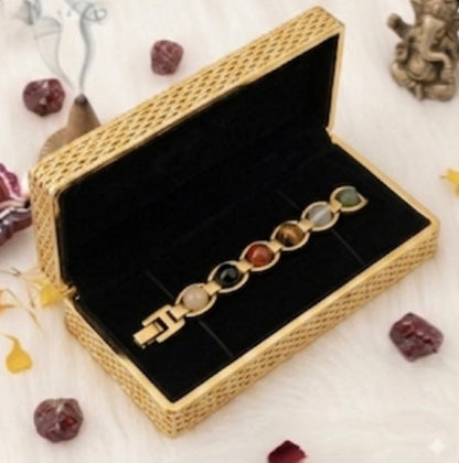 Rinmukteshwar Siddh Metal Dhan Yog™ Bracelet – Silver Plated