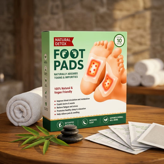Premium Natural Detox Foot Patches (Buy 1 Get 1 Free) Pack of 10