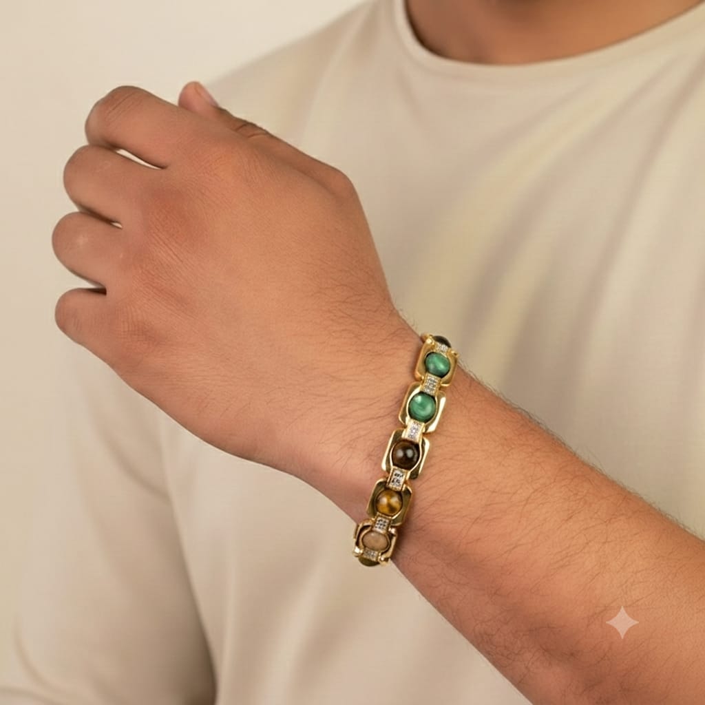 Rinmukteshwar Siddh Metal Dhan Yog™ Bracelet – Silver Plated