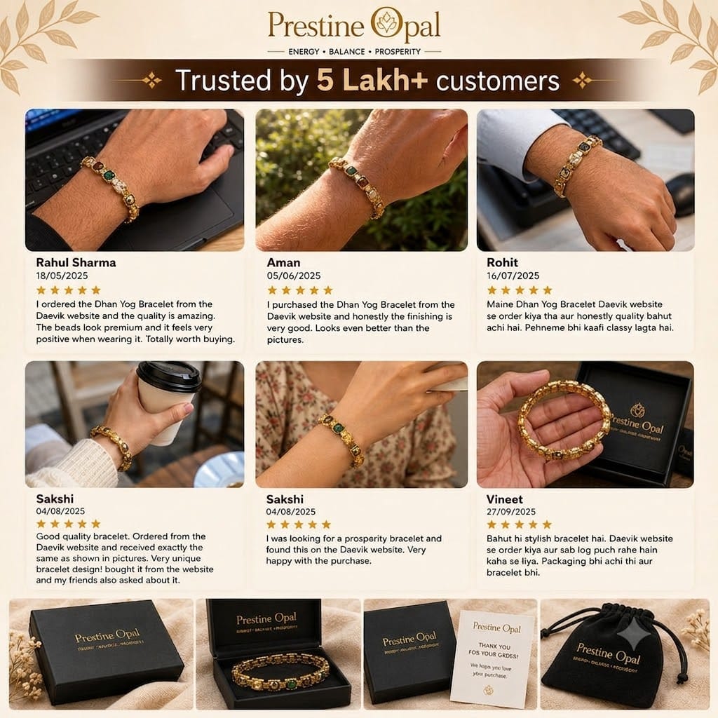 Rinmukteshwar Siddh Metal Dhan Yog™ Bracelet – Silver Plated