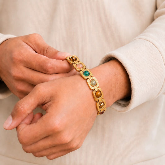 Rinmukteshwar Siddh Metal Dhan Yog™ Bracelet – Gold Plated
