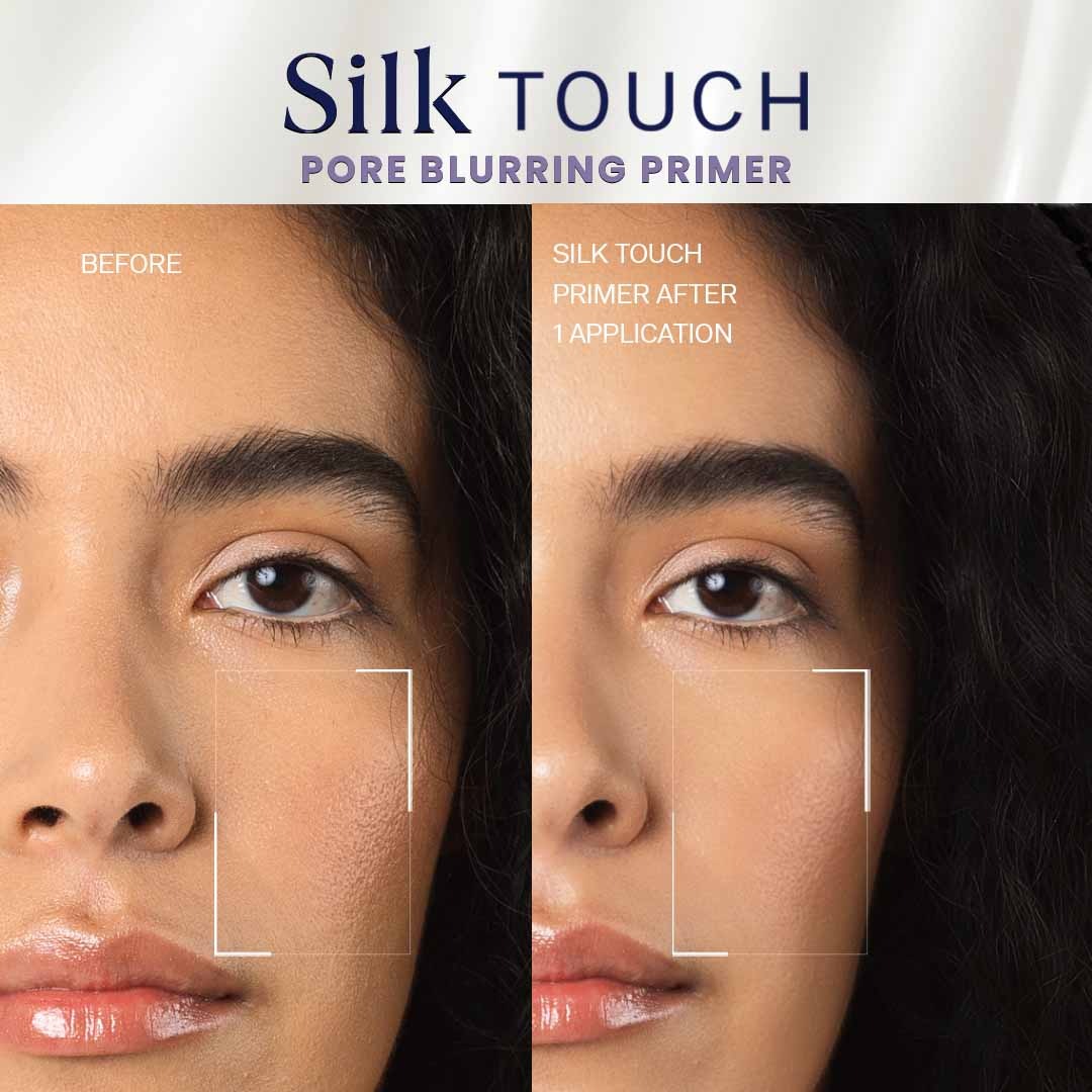 FLiCKA Silk Touch 3-in-1 Primer + Moisturizer — Blurs 100% of Pores